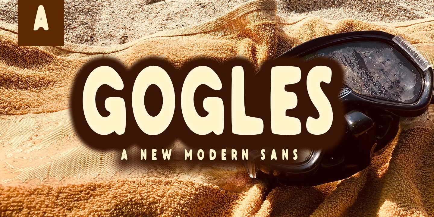 Gogles Font preview